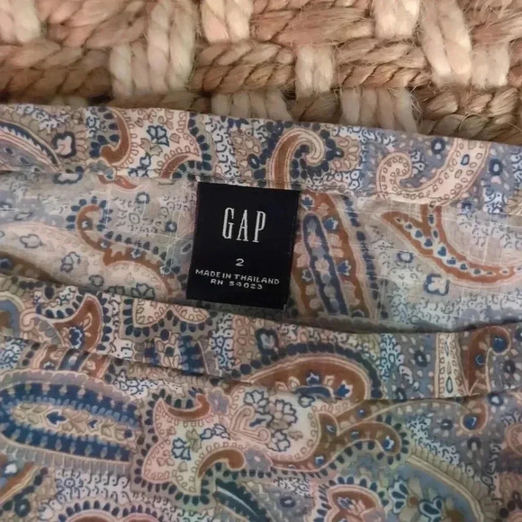 GAP Vintage Cotton A Line Skirt - Picture 3 of 7